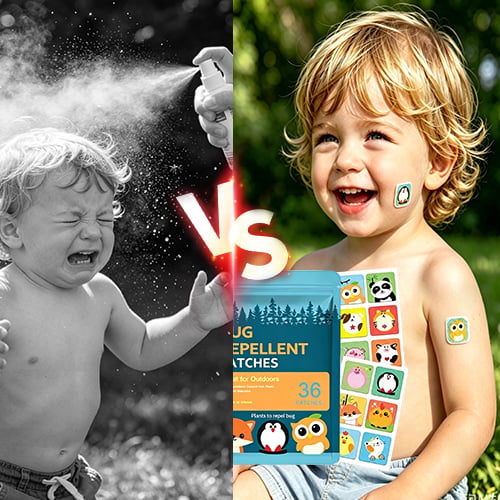 Gentle Herbal Waterproof Mosquito Repellent Patch
